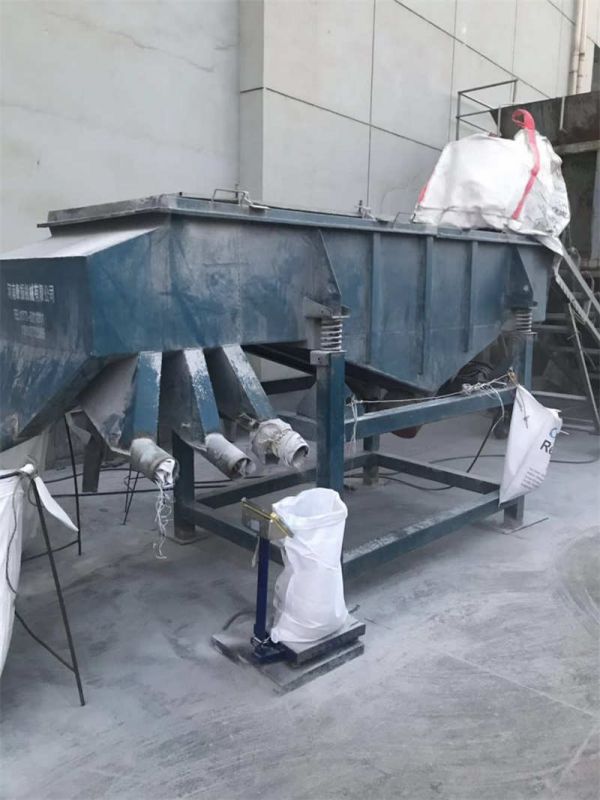 直線篩、螺旋輸送機客戶使用現(xiàn)場