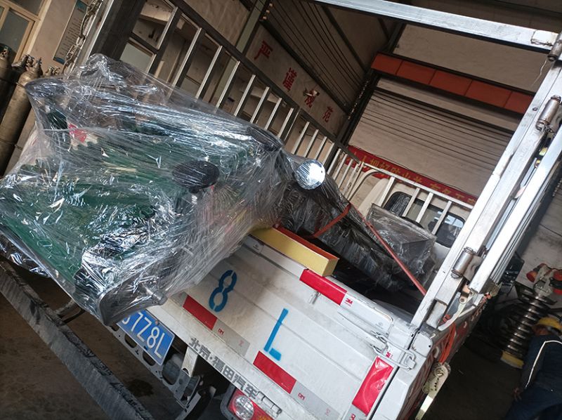 客戶定制皮帶輸送機(jī)發(fā)貨